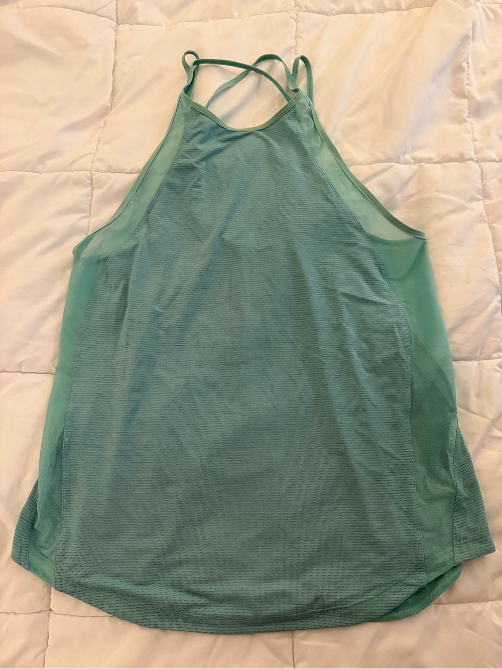 Lululemon Women’s Light Teal Strappy Tank Top